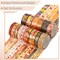 Washi Tape Set 21 Rolls, Assorted Sizes, 5.5 Yards Each, Decorative Craft & Journal Tape